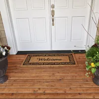 welcome mat at pest free home